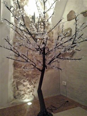 ALBERO A LED CILIEGIO 200 CM